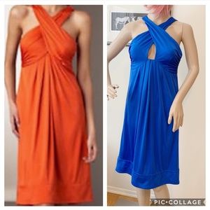 Diane von Furstenberg Tonga Crossover Jersey Dress